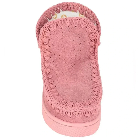 NWT! UK 40 / US 9.5-10 MOU ANKLE BOOTS IN PINK - Picture 3 of 12